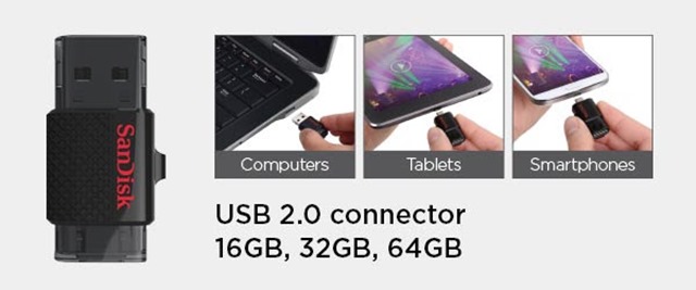 SanDisk Takes Data Transfers to a Whole New Level with Dual Ultra USB Drive